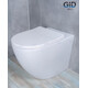 ПРИСТАВНОЙ УНИТАЗ GID TRS-269 БЕЛЫЙ БЕЗОБОДКОВЫЙ