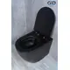 ПРИСТАВНОЙ УНИТАЗ GID TRS-269BM ЧЕРНЫЙ МАТОВЫЙ БЕЗОБОДКОВЫЙ