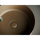 УМЫВАЛЬНИК ЧАША НАКЛАДНАЯ CERAMICA NOVA ELEMENT 390*390*120ММ ТЕМНО-КОРИЧНЕВЫЙ МАТОВЫЙ