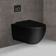 УНИТАЗ ПОДВЕСНОЙ VINCEA EVO VT1-34MB БЕЗОБОДКОВЫЙ, ЧЕРНЫЙ МАТОВЫЙ