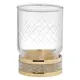 СТАКАН НАСТОЛЬНЫЙ BOHEME ROYAL CRISTAL ЗОЛОТО