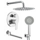 ВСТРАИВАЕМЫЙ ДУШЕВОЙ КОМПЛЕКТ СО СМЕСИТЕЛЕМ ALMAES RUVER ХРОМ 3 РЕЖИМА