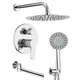 ВСТРАИВАЕМЫЙ ДУШЕВОЙ КОМПЛЕКТ СО СМЕСИТЕЛЕМ ALMAES RUVER ХРОМ 3 РЕЖИМА