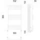 ВОДЯНОЙ ПОЛОТЕНЦЕСУШИТЕЛЬ TERMINUS КЛАССИК П16 500Х800