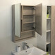 ЗЕРКАЛО-ШКАФ COMFORTY ПАРМА-60 ДУБ ДЫМЧАТЫЙ