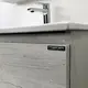 ТУМБА-УМЫВАЛЬНИК COMFORTY ВЕРОНА-75 ДУБ БЕЛЫЙ С РАКОВИНОЙ COMFORTY 75Е