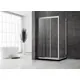 ДУШЕВОЙ УГОЛ VECONI ROVIGO RV-031, 1300Х800Х1950, ХРОМ, СТЕКЛО ПРОЗРАЧНОЕ