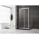 ДУШЕВОЙ УГОЛ VECONI ROVIGO RV-031, 1300Х900Х1950, ХРОМ, СТЕКЛО ПРОЗРАЧНОЕ