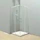 ДУШЕВОЙ УГОЛ VECONI ROVIGO RV-47, 900X900X1950, ХРОМ, СТЕКЛО ПРОЗРАЧНОЕ