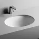 УМЫВАЛЬНИК ОВАЛЬНЫЙ ВСТРАИВАЕМЫЙ ПОД СТОЛЕШНИЦУ CERAMICA NOVA ELEMENT 510X420X195 ММ