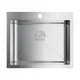 КУХОННАЯ МОЙКА OMOIKIRI AKISAME 59-IN НЕРЖ.СТАЛЬ/НЕРЖАВЕЮЩАЯ СТАЛЬ