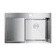 КУХОННАЯ МОЙКА OMOIKIRI AKISAME 78-IN-R НЕРЖ.СТАЛЬ/НЕРЖАВЕЮЩАЯ СТАЛЬ