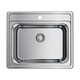 КУХОННАЯ МОЙКА OMOIKIRI ASHI 56-IN НЕРЖ.СТАЛЬ/НЕРЖАВЕЮЩАЯ СТАЛЬ