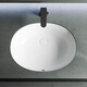 УМЫВАЛЬНИК ОВАЛЬНЫЙ ВСТРАИВАЕМЫЙ ПОД СТОЛЕШНИЦУ CERAMICA NOVA ELEMENT 560X420X195 ММ