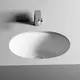 УМЫВАЛЬНИК ОВАЛЬНЫЙ ВСТРАИВАЕМЫЙ ПОД СТОЛЕШНИЦУ CERAMICA NOVA ELEMENT 510X420X195 ММ