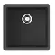 КУХОННАЯ МОЙКА OMOIKIRI BOSEN 44-U-BL TETOGRANIT/ЧЕРНЫЙ