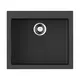 КУХОННАЯ МОЙКА OMOIKIRI BOSEN 57-BL TETOGRANIT/ЧЕРНЫЙ