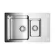 КУХОННАЯ МОЙКА OMOIKIRI MIZU 78-2-IN НЕРЖ.СТАЛЬ/НЕРЖАВЕЮЩАЯ СТАЛЬ