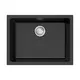 КУХОННАЯ МОЙКА OMOIKIRI OKINOSHIMA 61-U/I-BL NATCERAMIC/ЧЕРНЫЙ