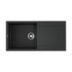 КУХОННАЯ МОЙКА OMOIKIRI SAKAIME 100-BL TETOGRANIT/ЧЕРНЫЙ