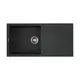 КУХОННАЯ МОЙКА OMOIKIRI SAKAIME 100-BL TETOGRANIT/ЧЕРНЫЙ