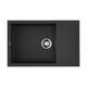 КУХОННАЯ МОЙКА OMOIKIRI SAKAIME 78-LB-BL TETOGRANIT/ЧЕРНЫЙ