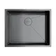 КУХОННАЯ МОЙКА OMOIKIRI TAKI 54-U/IF-GM НЕРЖ.СТАЛЬ/ВОРОНЕНАЯ СТАЛЬ