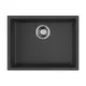 КУХОННАЯ МОЙКА OMOIKIRI TEDORI 54-U-BL TETOGRANIT/ЧЕРНЫЙ