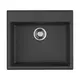 КУХОННАЯ МОЙКА OMOIKIRI TEDORI 57-BL TETOGRANIT/ЧЕРНЫЙ
