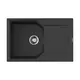 КУХОННАЯ МОЙКА OMOIKIRI YONAKA 78-BL ARTGRANIT/ЧЕРНЫЙ