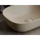 УМЫВАЛЬНИК ЧАША НАКЛАДНАЯ ПРЯМОУГОЛЬНАЯ CERAMICA NOVA ELEMENT 455X325X135 ММ КАПУЧИНО МАТОВЫЙ
