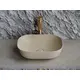 УМЫВАЛЬНИК ЧАША НАКЛАДНАЯ ПРЯМОУГОЛЬНАЯ CERAMICA NOVA ELEMENT 455X325X135 ММ КАПУЧИНО МАТОВЫЙ