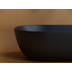 УМЫВАЛЬНИК ЧАША НАКЛАДНАЯ ПРЯМОУГОЛЬНАЯ CERAMICA NOVA ELEMENT 455X325X135 ММ ЧЕРНАЯ МАТОВАЯ