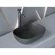 УМЫВАЛЬНИК ЧАША НАКЛАДНАЯ ПРЯМОУГОЛЬНАЯ CERAMICA NOVA ELEMENT 455X325X135 ММ ТЕМНЫЙ АНТРАЦИТ МАТОВЫЙ