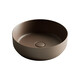 УМЫВАЛЬНИК ЧАША НАКЛАДНАЯ CERAMICA NOVA ELEMENT 390*390*120ММ ТЕМНО-КОРИЧНЕВЫЙ МАТОВЫЙ
