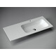 УМЫВАЛЬНИК НАКЛАДНОЙ ПРЯМОУГОЛЬНЫЙ CERAMICA NOVA ELEMENT 1010X457X137 ММ, ЧАША СПРАВА
