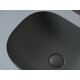 УМЫВАЛЬНИК ЧАША НАКЛАДНАЯ ПРЯМОУГОЛЬНАЯ CERAMICA NOVA ELEMENT 455X325X135 ММ ТЕМНЫЙ АНТРАЦИТ МАТОВЫЙ