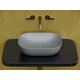 УМЫВАЛЬНИК ЧАША НАКЛАДНАЯ ПРЯМОУГОЛЬНАЯ CERAMICA NOVA ELEMENT 455X325X135 ММ АНТРАЦИТ МАТОВЫЙ