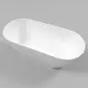 ВАННА ИЗ ИСКУССТВЕННОГО КАМНЯ WHITECROSS CORAL A 165X75 (БЕЛЫЙ ГЛЯНЕЦ)