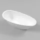 ВАННА ИЗ ИСКУССТВЕННОГО КАМНЯ WHITECROSS SPINEL B 155X73 (БЕЛЫЙ ГЛЯНЕЦ)