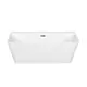 ВАННА АКРИЛОВАЯ ОТДЕЛЬНОСТОЯЩАЯ SANCOS SQUARE 170X75X58, БЕЛАЯ