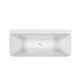 ВАННА АКРИЛОВАЯ ОТДЕЛЬНОСТОЯЩАЯ SANCOS SQUARE 170X75X58, БЕЛАЯ