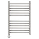 ПОЛОТЕНЦЕСУШИТЕЛЬ ЭЛЕКТРИЧЕСКИЙ POINT АЛЬФА PN05158SPE П11 500X800 С ПОЛКОЙ ЛЕВЫЙ/ПРАВЫЙ, ХРОМ