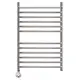 ПОЛОТЕНЦЕСУШИТЕЛЬ ЭЛЕКТРИЧЕСКИЙ POINT АЛЬФА PN05158SPE П11 500X800 С ПОЛКОЙ ЛЕВЫЙ/ПРАВЫЙ, ХРОМ