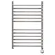ПОЛОТЕНЦЕСУШИТЕЛЬ ЭЛЕКТРИЧЕСКИЙ POINT АЛЬФА PN05158SPE П11 500X800 С ПОЛКОЙ ЛЕВЫЙ/ПРАВЫЙ, ХРОМ