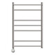 ПОЛОТЕНЦЕСУШИТЕЛЬ ЭЛЕКТРИЧЕСКИЙ POINT АВРОРА PN10158PE П6 500X800 С ПОЛКОЙ ЛЕВЫЙ/ПРАВЫЙ, ХРОМ