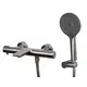 СМЕСИТЕЛЬ KAISER SERIO ДЛЯ ВАННЫ С ТЕРМОСТАТОМ GUN METAL
