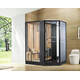 ДУШЕВАЯ КАБИНА С САУНОЙ ORANS SR-89103LS/RS ЧЕРНАЯ