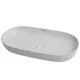 РАКОВИНА НАКЛАДНАЯ ABBER BEQUEM AC2110MLG СВЕТЛО-СЕРАЯ МАТОВАЯ