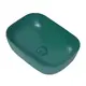 РАКОВИНА НАКЛАДНАЯ ABBER RECHTECK AC2200MBG ТЕМНО-ЗЕЛЕНАЯ МАТОВАЯ